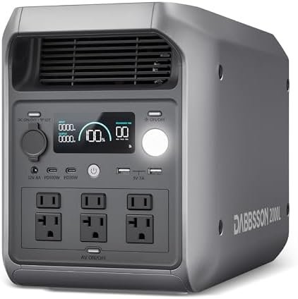 DABBSSON Portable Power Station 2000L