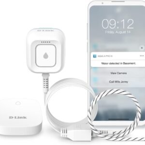 D-Link Next-Gen WiFi Water Leak Detector Starter Kit
