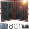 DOKIO 100W Portable Foldable Solar Panel Kit