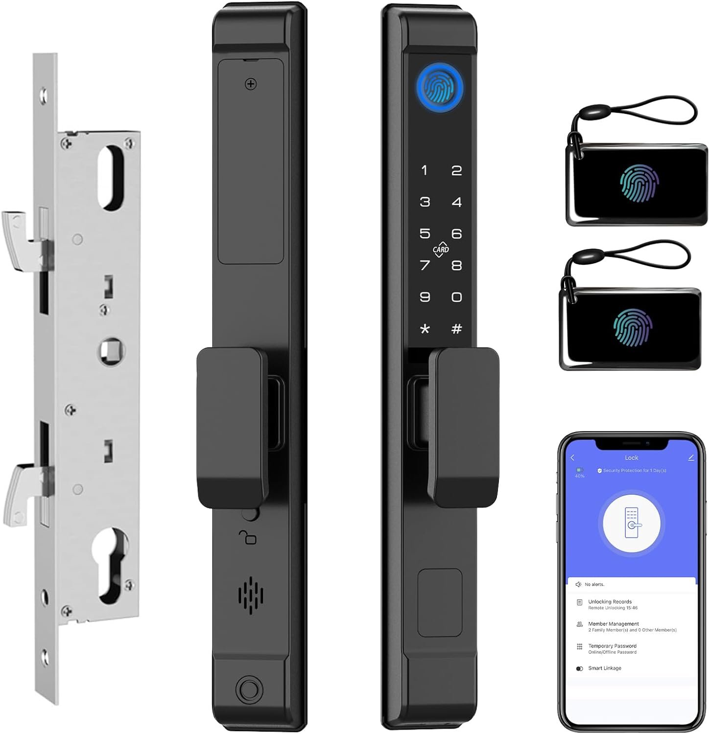 eLinkSmart Slim Keypad Door Lock