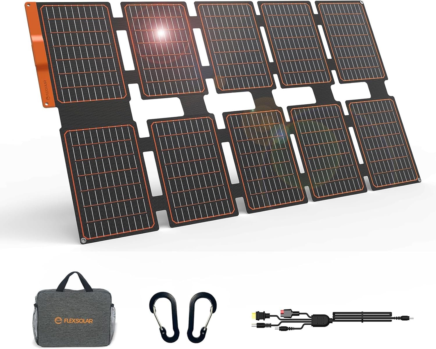 FlexSolar 100W Portable Solar Panel