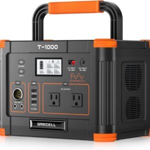 GRECELL 999Wh Solar Generator 1000W