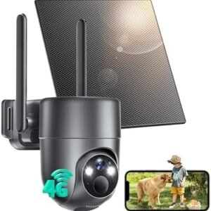 LIWAN 4G LTE Cellular Security Camera