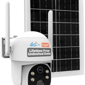 MOES 4G LTE Cellular Solar Security Camera