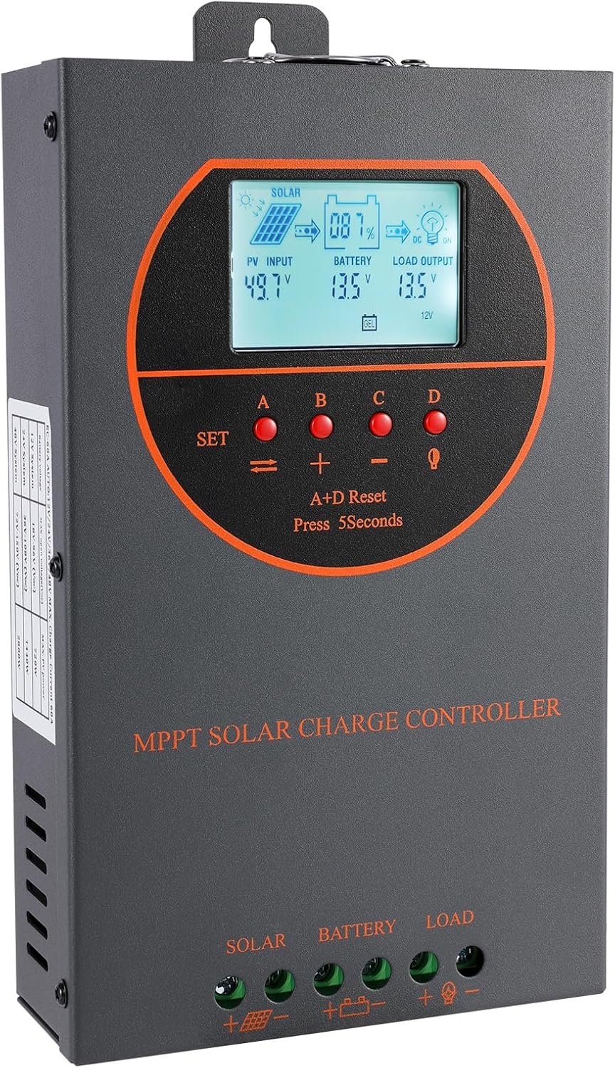 OOYCYOO 40A MPPT Solar Charge Controller