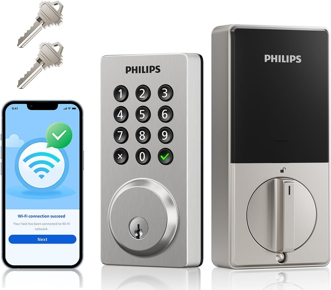 Philips WiFi Smart Keypad Deadbolt Lock