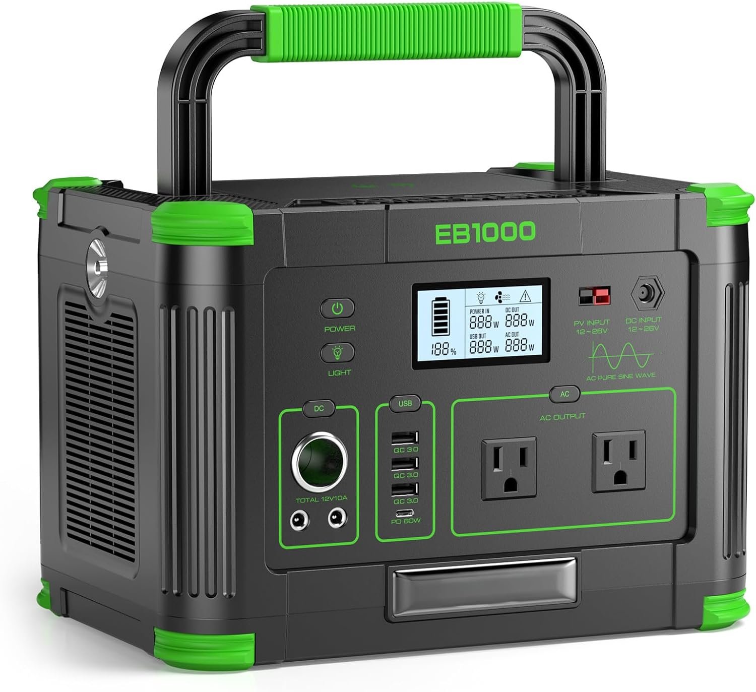 Portable Power Station 1000W