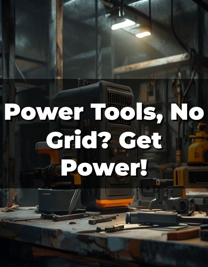 Power Tools, No Grid? Get Power!