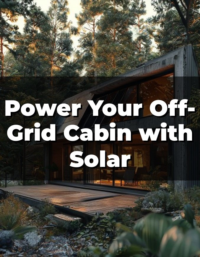 Power Your Off-Grid Cabin with Solar