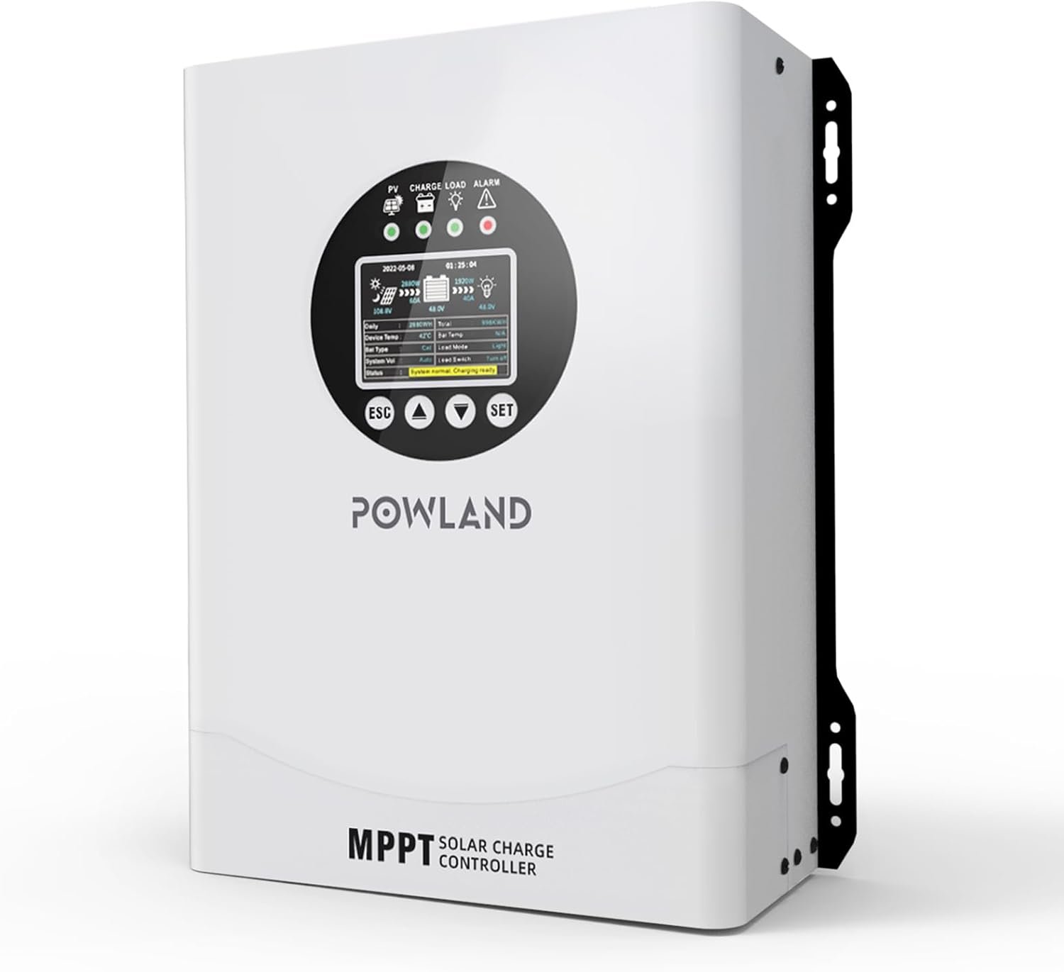POWLAND 120A MPPT Solar Charge Controller
