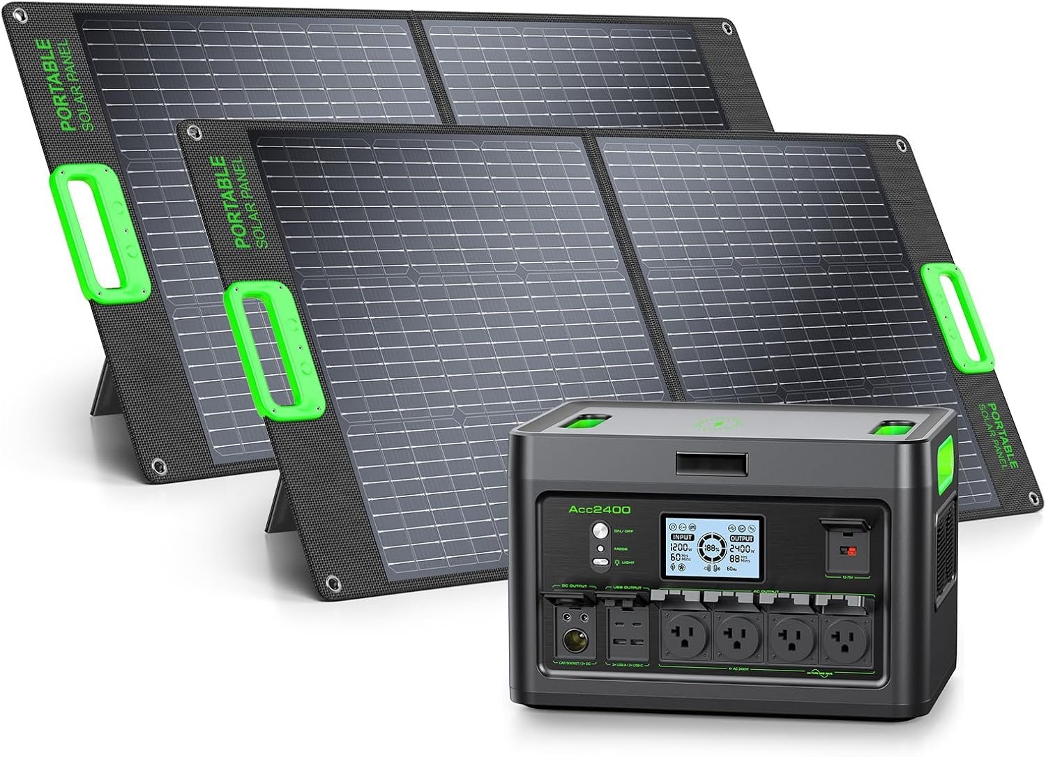 Solar Generator 2400W Power Station