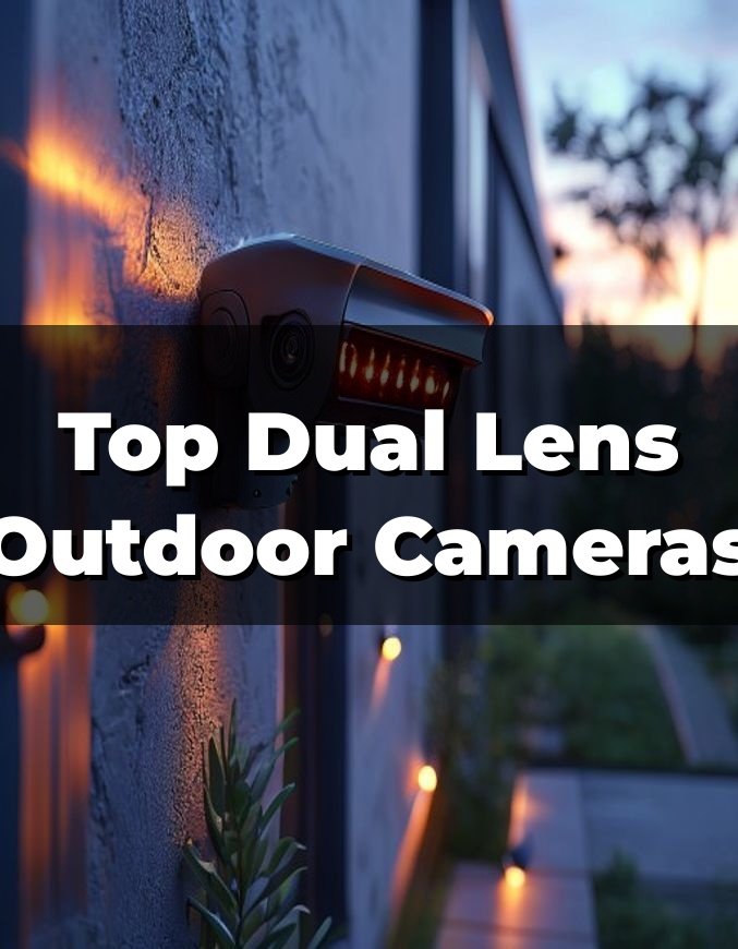 Top Dual Lens Outdoor Cameras