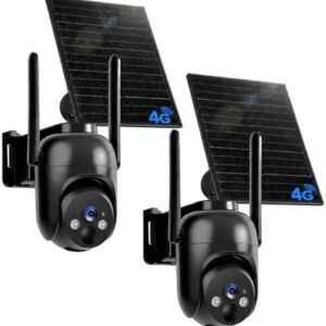 TOVDOR 4G LTE Solar Security Cameras