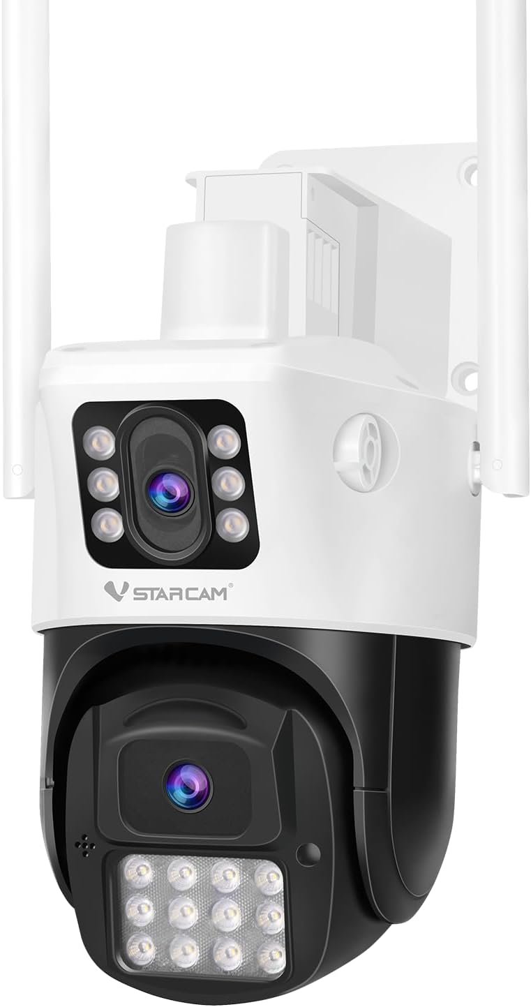 VSTARCAM Dual Lens Outdoor Security Camera