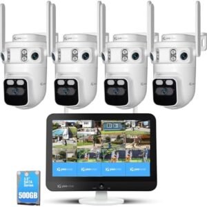 yeewise Triple Lens Wireless Security Camera System