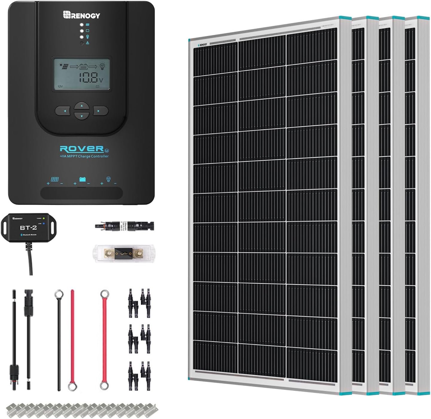 Renogy Premium 400 Watt 12 Volt Solar Kit