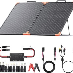 ZOUPW 100W Portable Solar Panel Kit