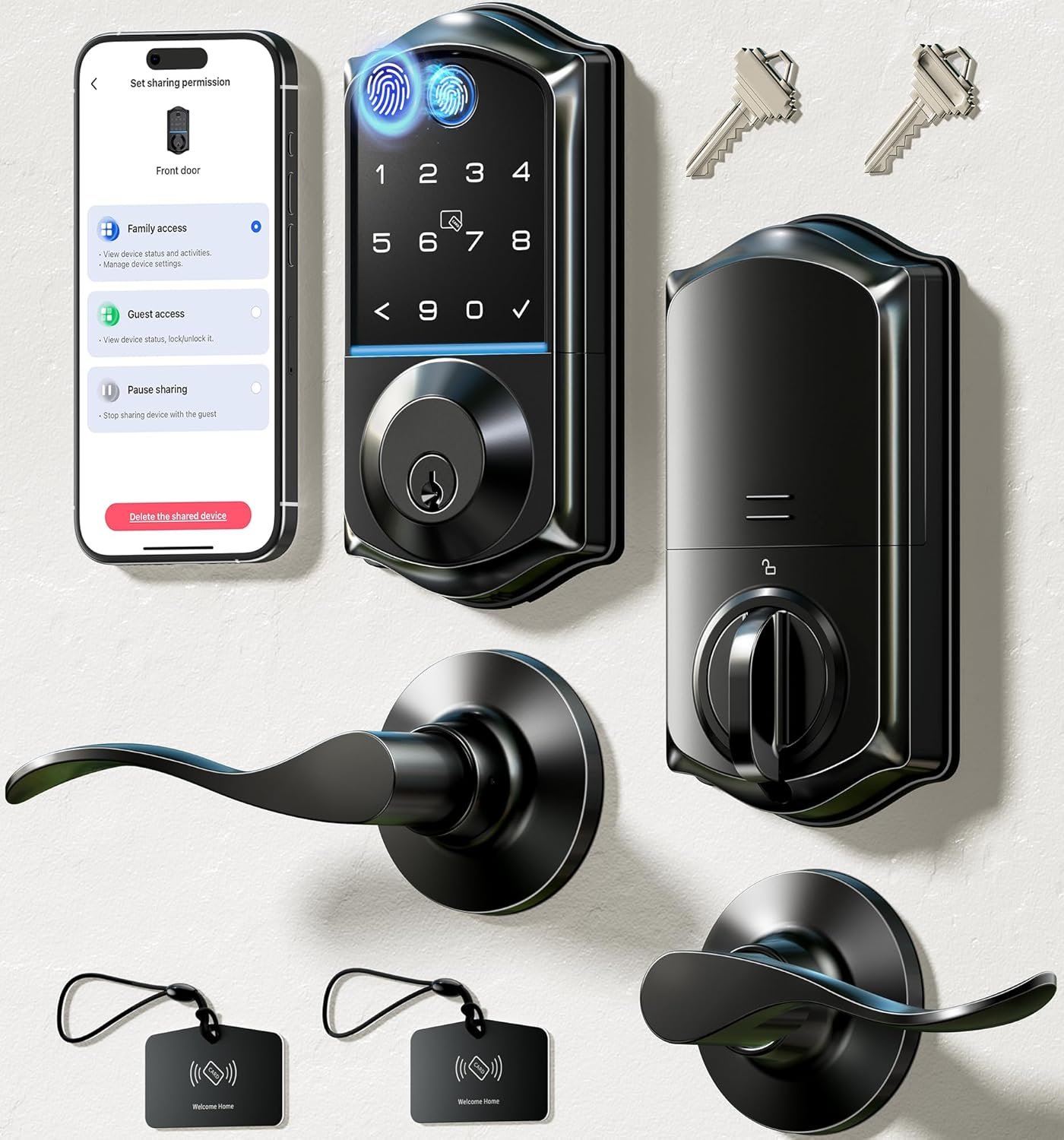 Veise VE017-L Fingerprint Smart Lock