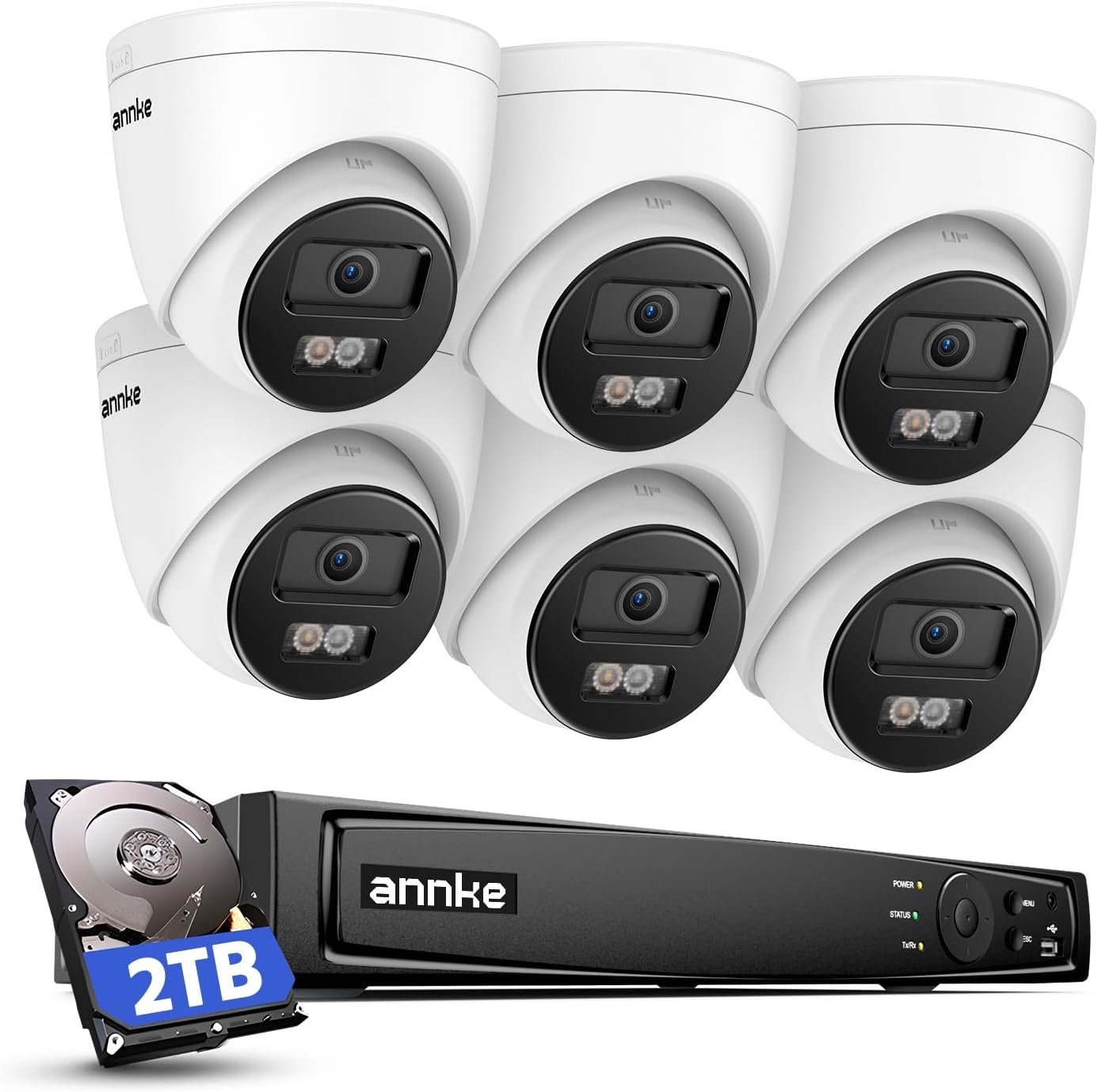 ANNKE 4K PoE Security Camera System