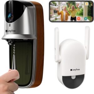 anyfree Solar Video Doorbell