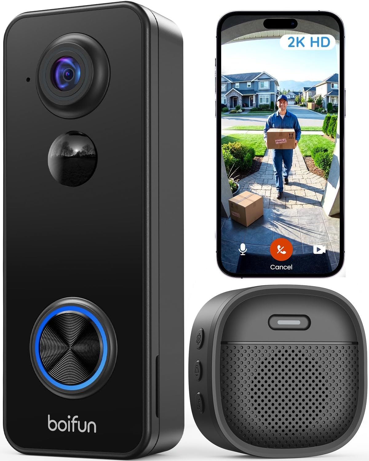 BOIFUN Video Doorbell Camera
