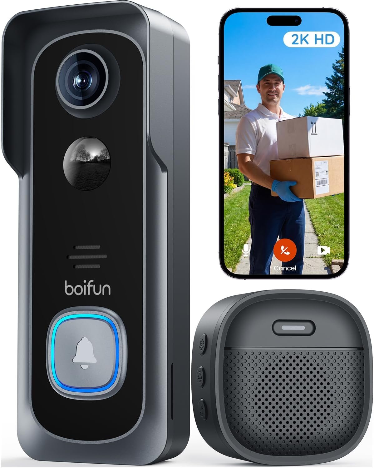 BOIFUN Video Doorbell Camera