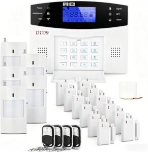 D1D9 Wireless DIY Burglar Alarm System