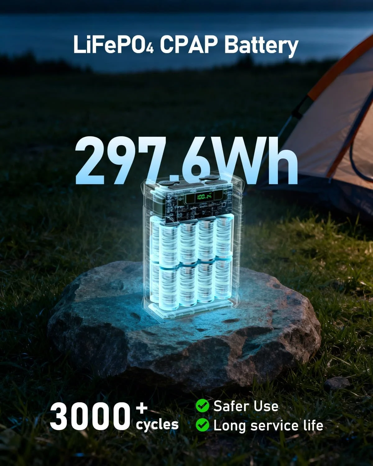 EASYLONGER ES960 PRO in a home setting, powering various devices