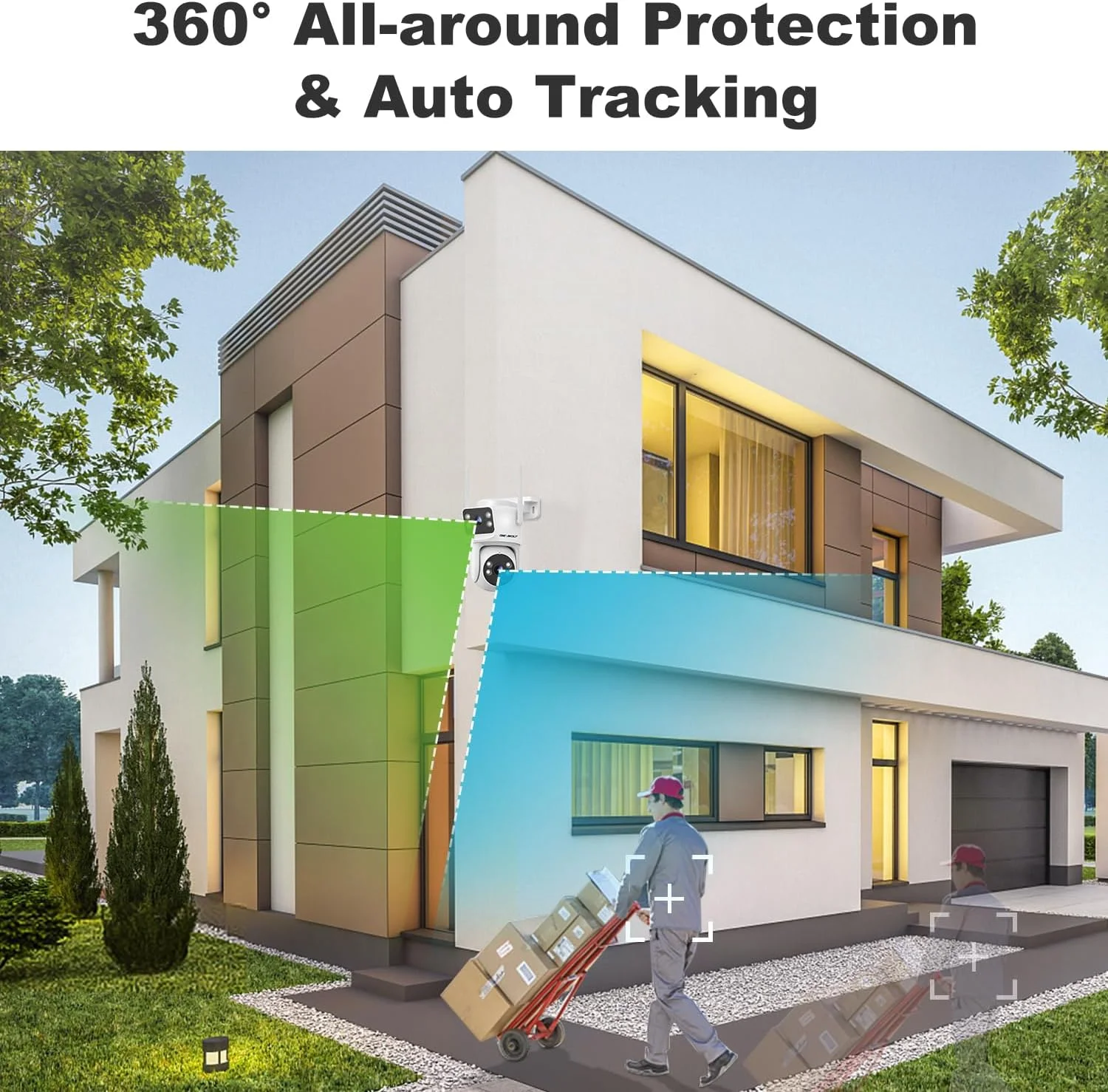 GENBOLT PTZ WiFi Camera dual-band Wi-Fi support for optimal connectivity