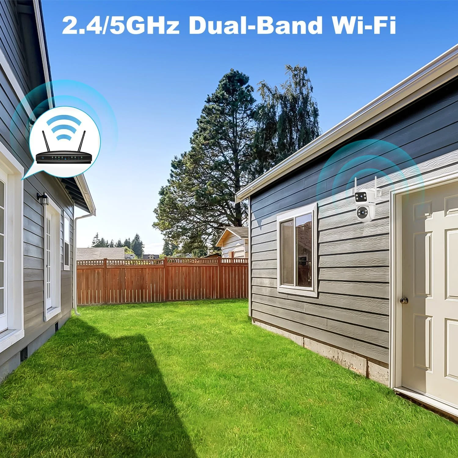 GENBOLT PTZ WiFi Camera microSD card slot for local video storage