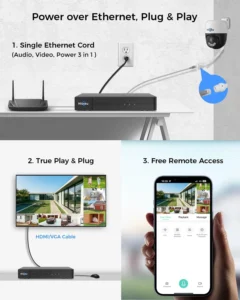 Hiseeu 4K PoE Security Camera System