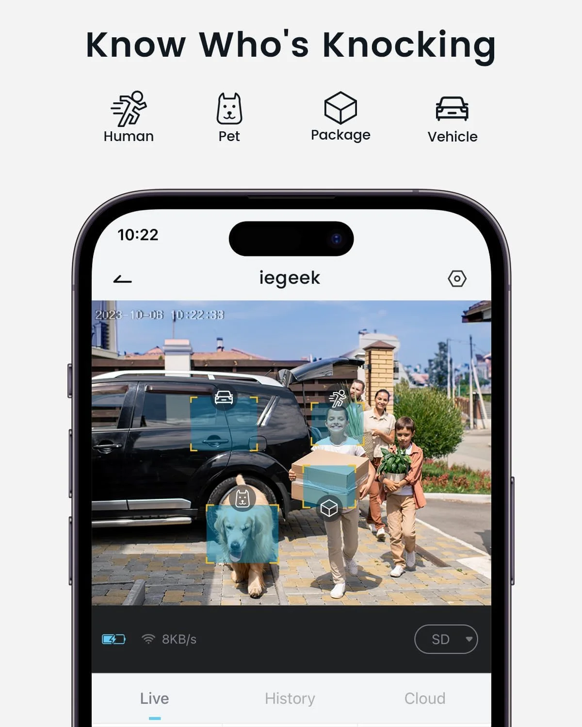 ieGeek Wireless Doorbell Camera Privacy Features