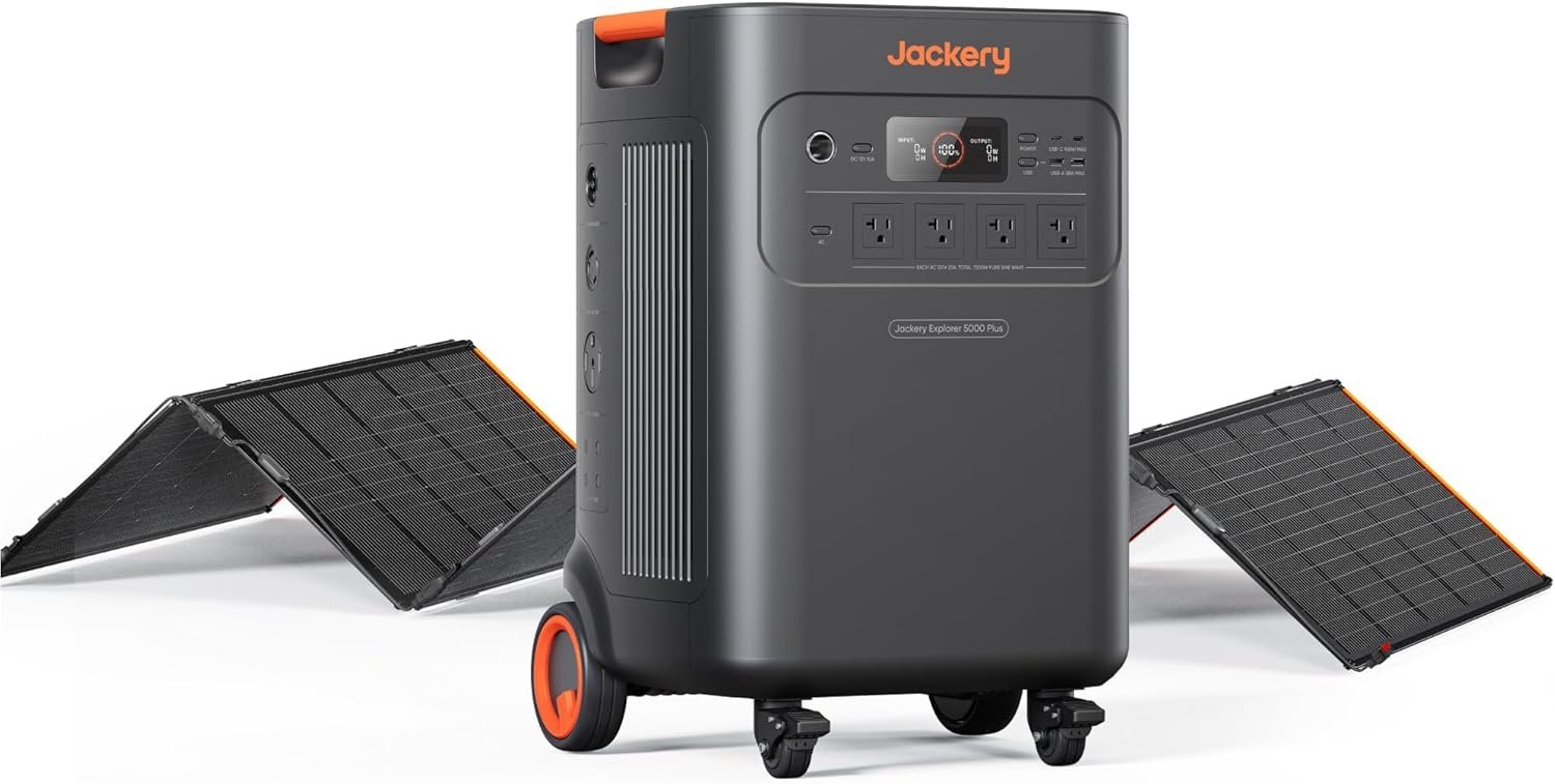 Jackery Solar Generator 5000 Plus