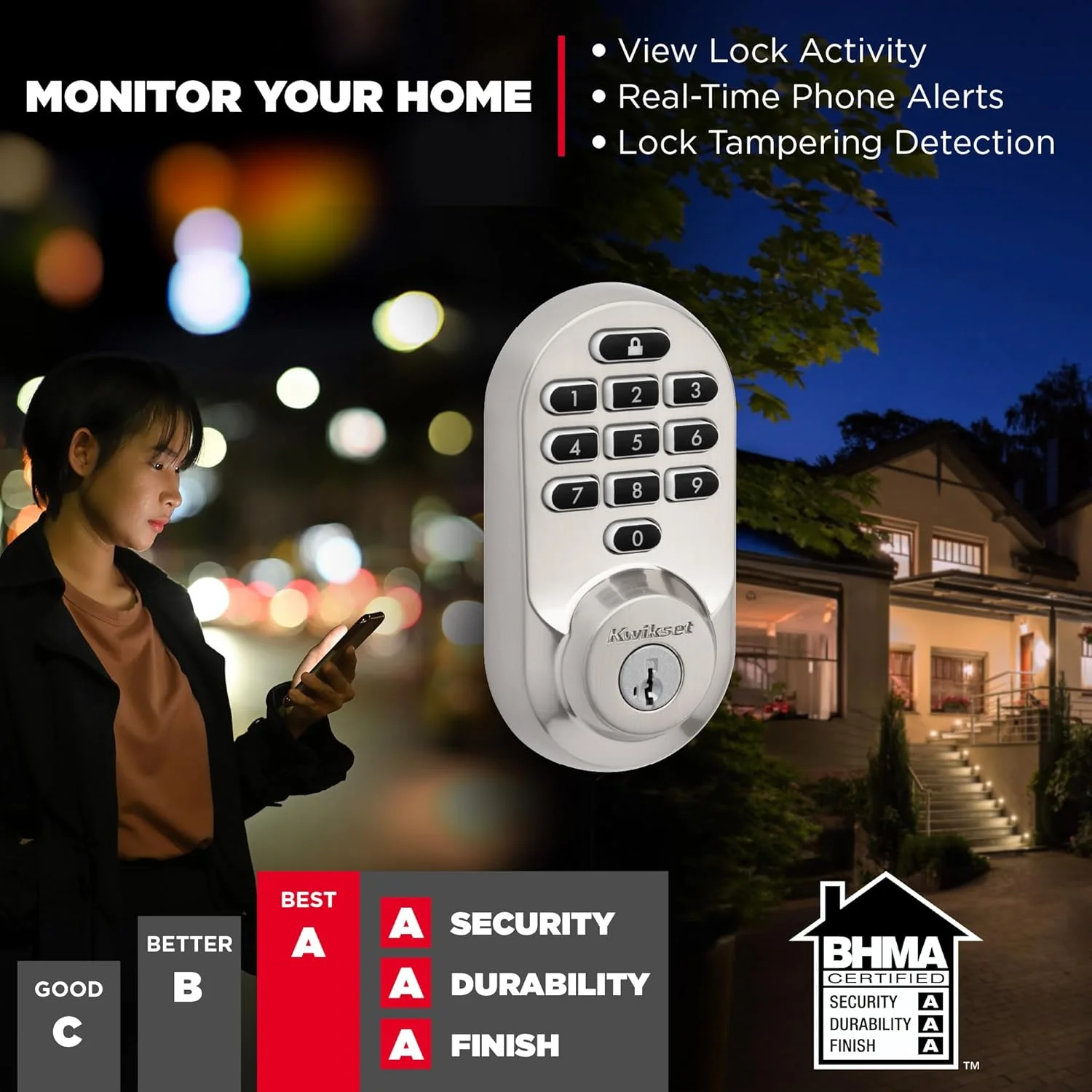 Diagram illustrating the internal mechanism and connectivity of the Kwikset Halo Wi-Fi Smart Lock