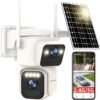 Luovisee Dual Lens Solar Camera