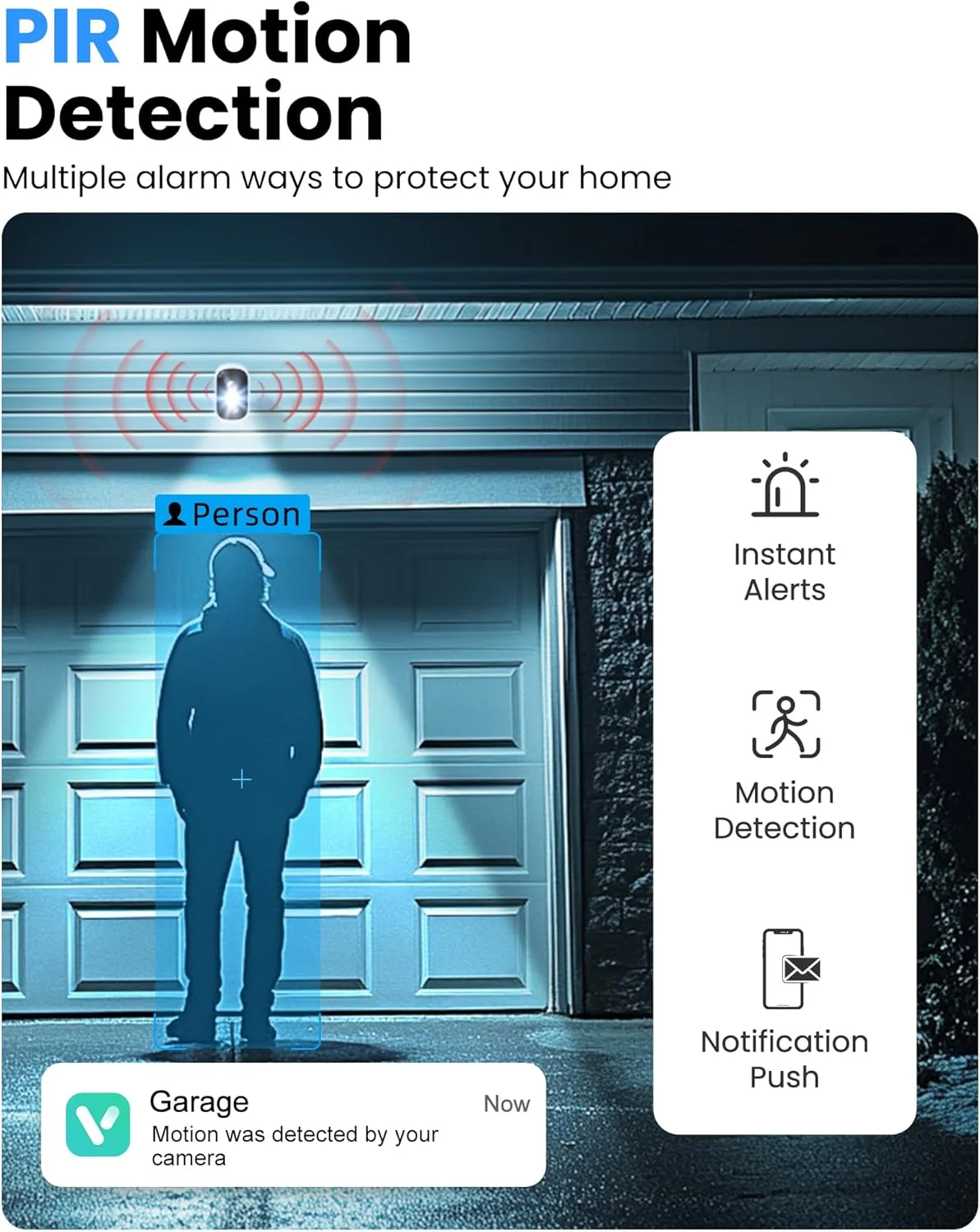 MISECU 2K Wireless Camera Battery Life