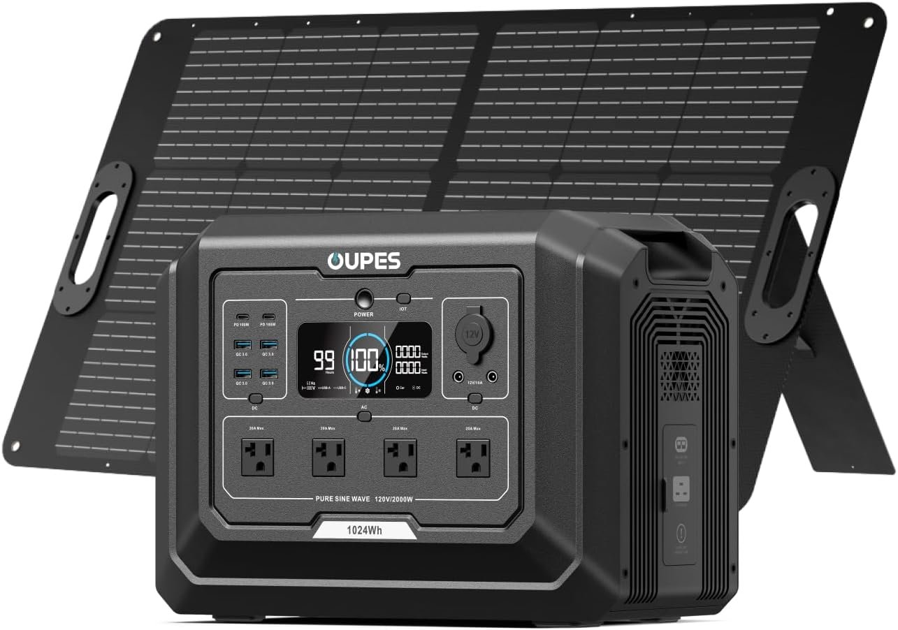 OUPES 2000W Solar Generator