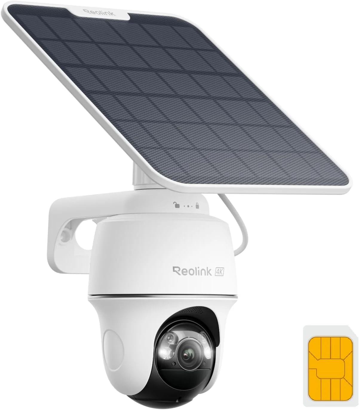 Reolink Go PT Ultra 4K camera sensor detail
