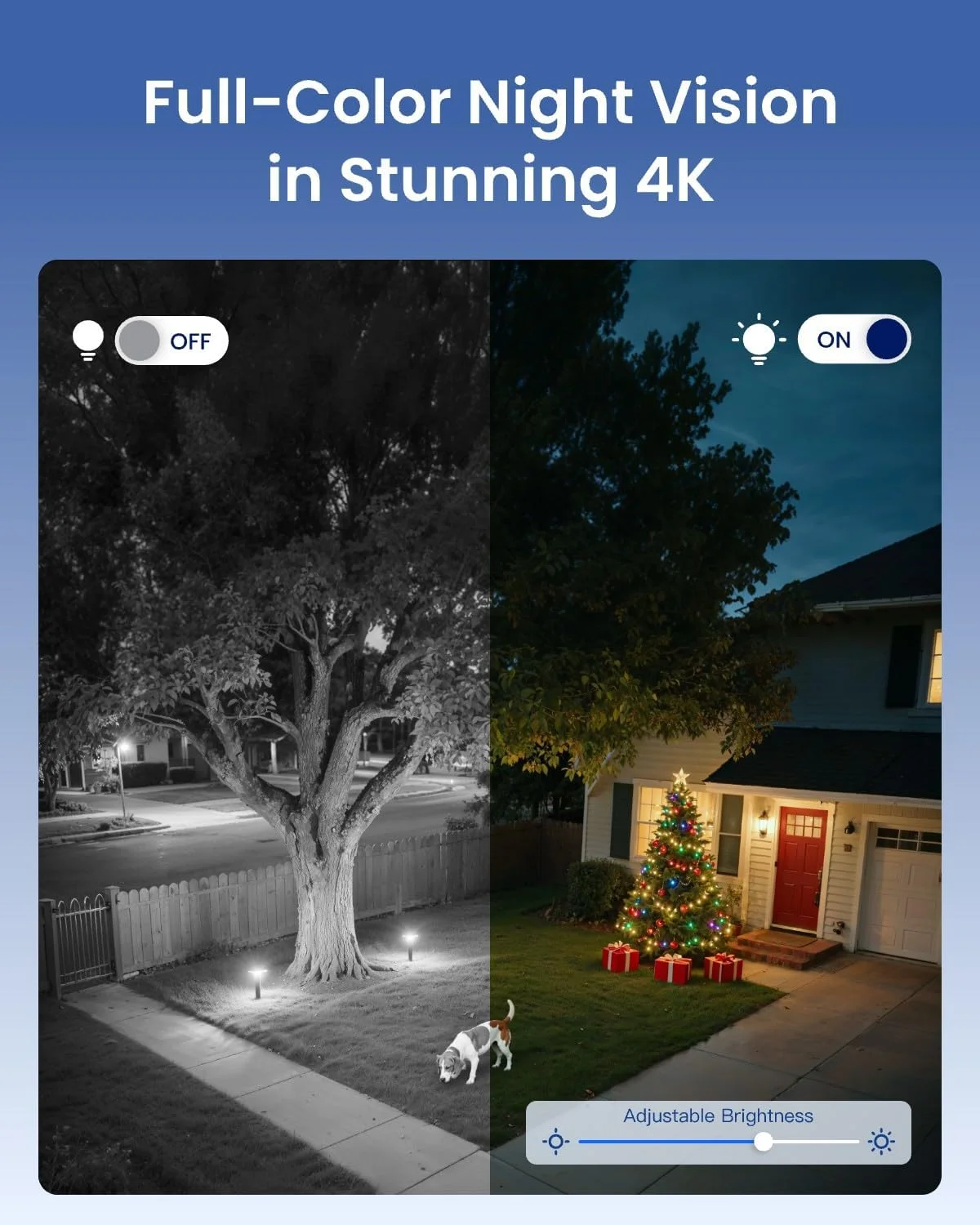 Reolink TrackMix WiFi 4K PTZ during night vision with active deterrence