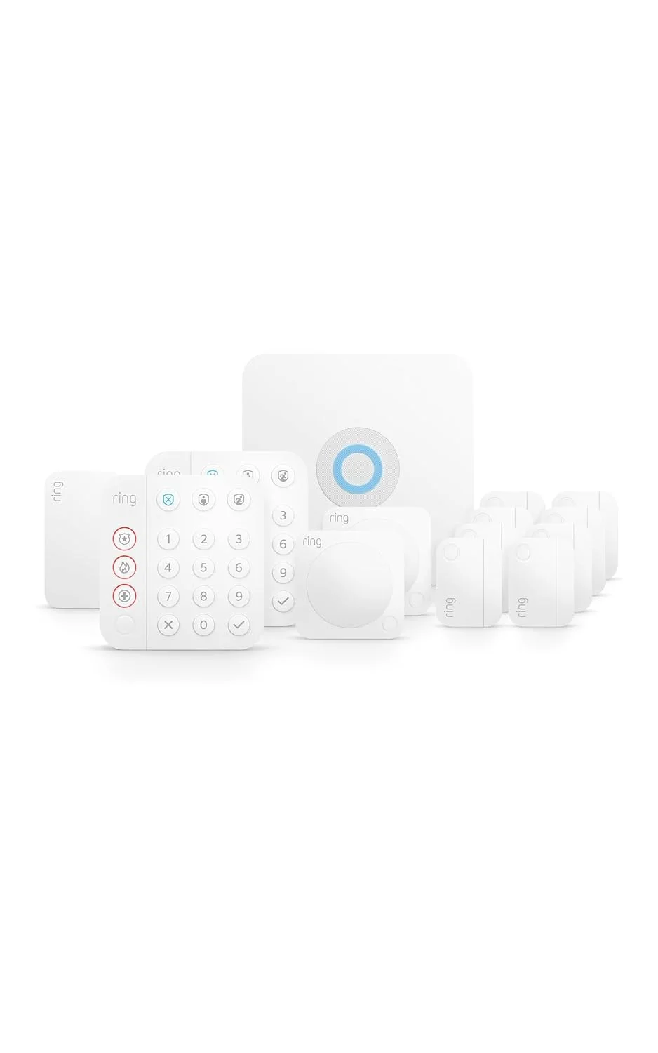 Ring Alarm Contact Sensor on a window