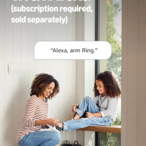 Ring Alarm 14-Piece Kit (newest model), Wireless smart home or business security system, expandable, easy setup, Mobile App Control, 24/7 Professional Monitoring, Alexa Compatible view 6