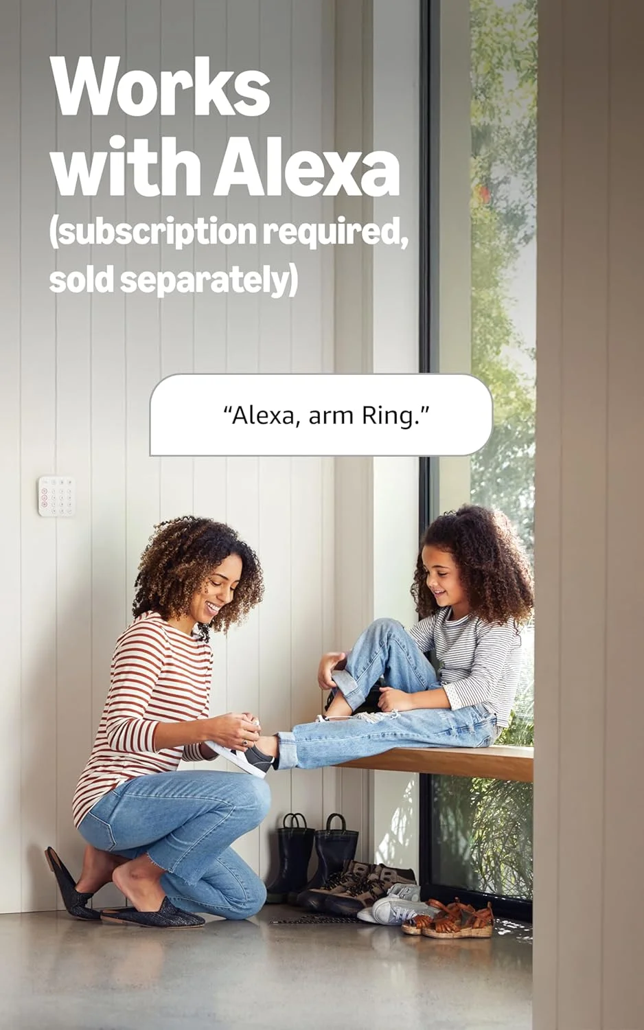 Diagram showing Ring Alarm system expansion