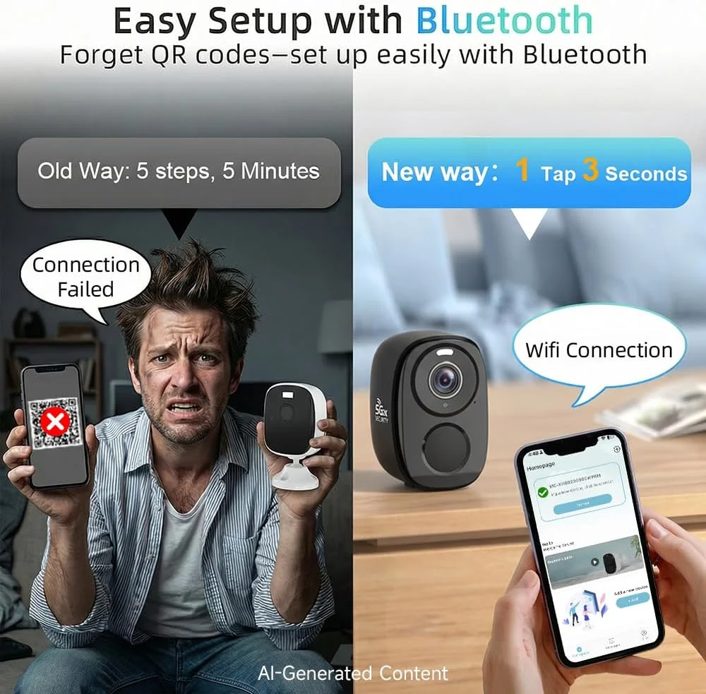 Full-color night vision capabilities of Rraycom security cameras