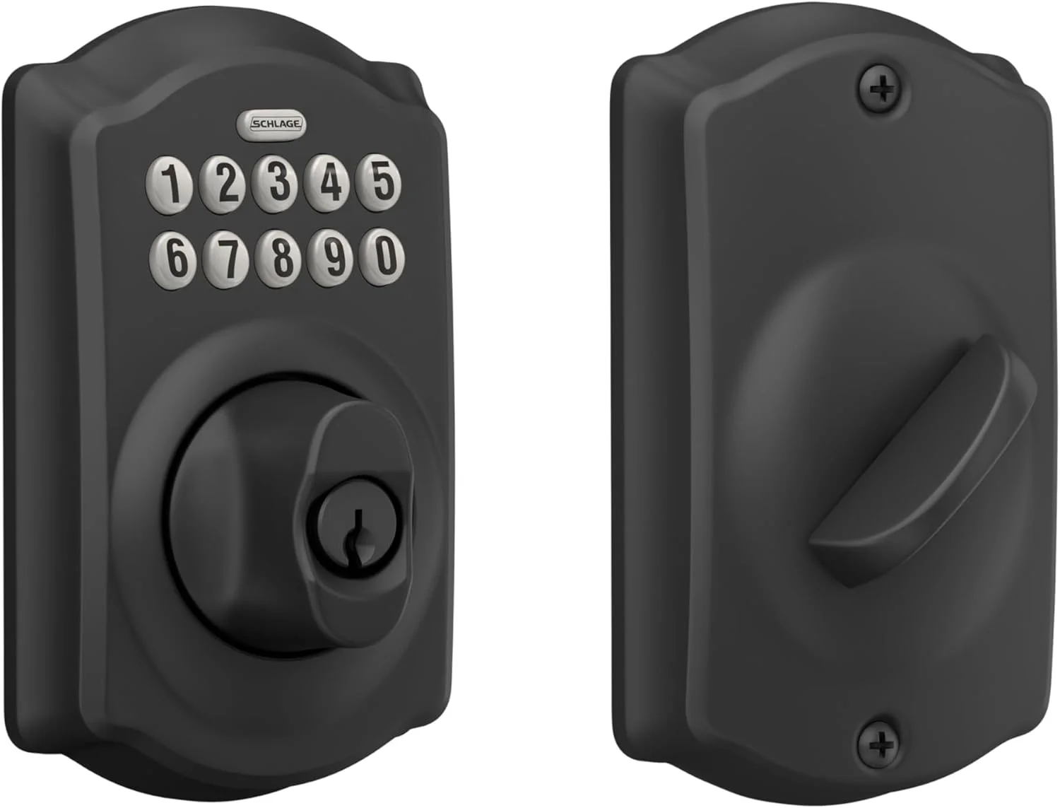 Schlage BE365 CAM 622 electronic keypad deadbolt