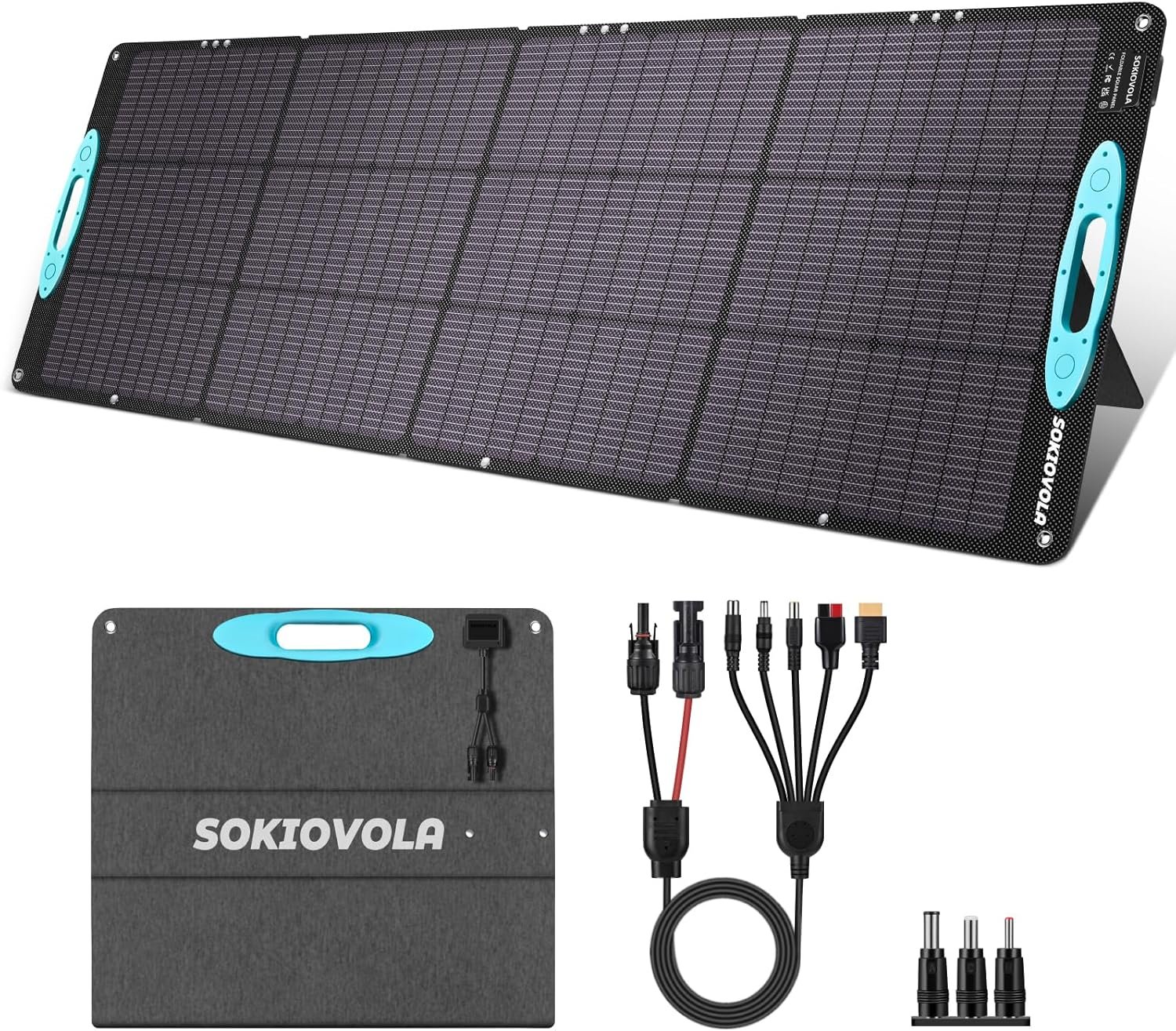 SOKIOVOLA 200W Portable Solar Panels