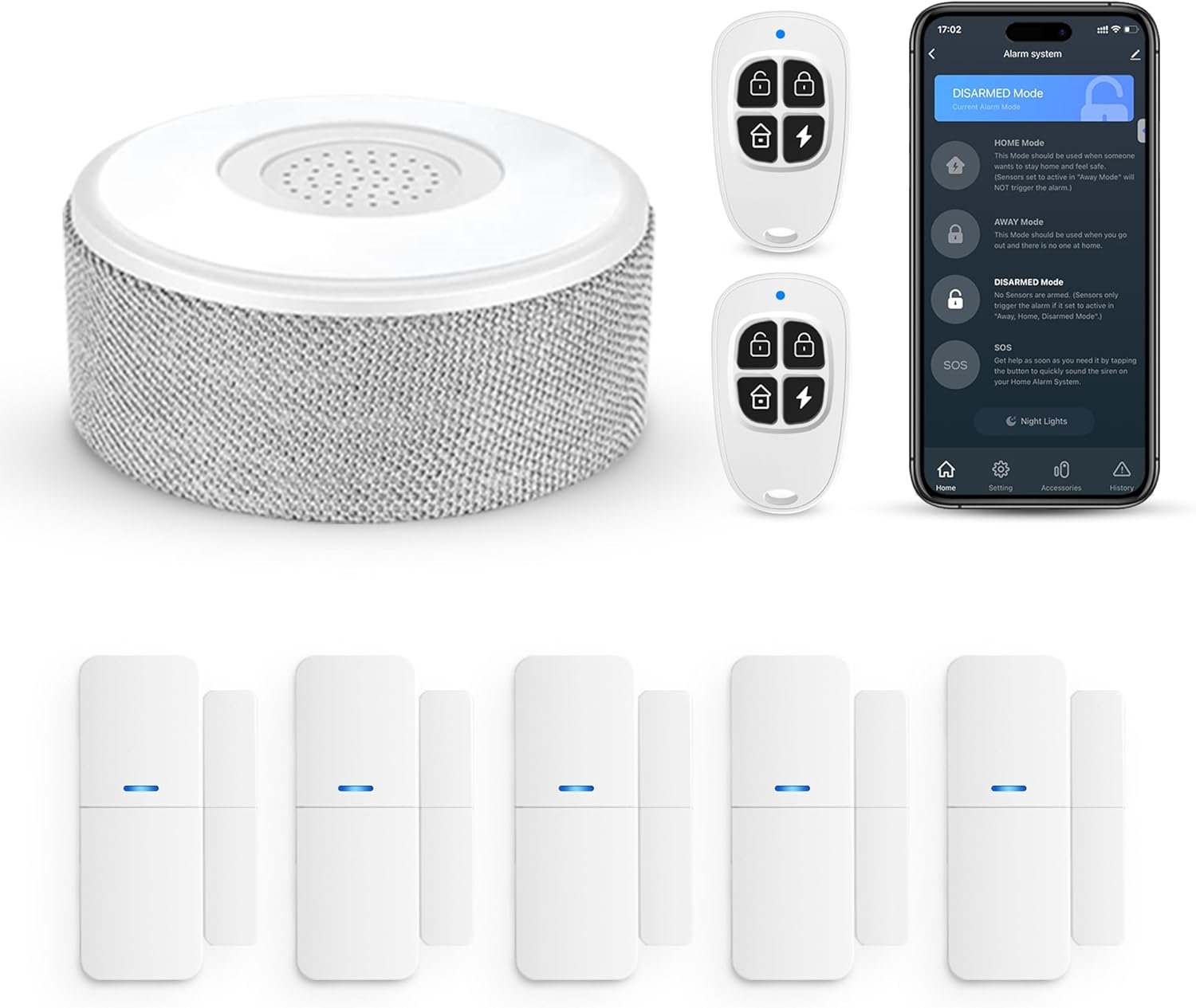 tolviviov WiFi Door Alarm System