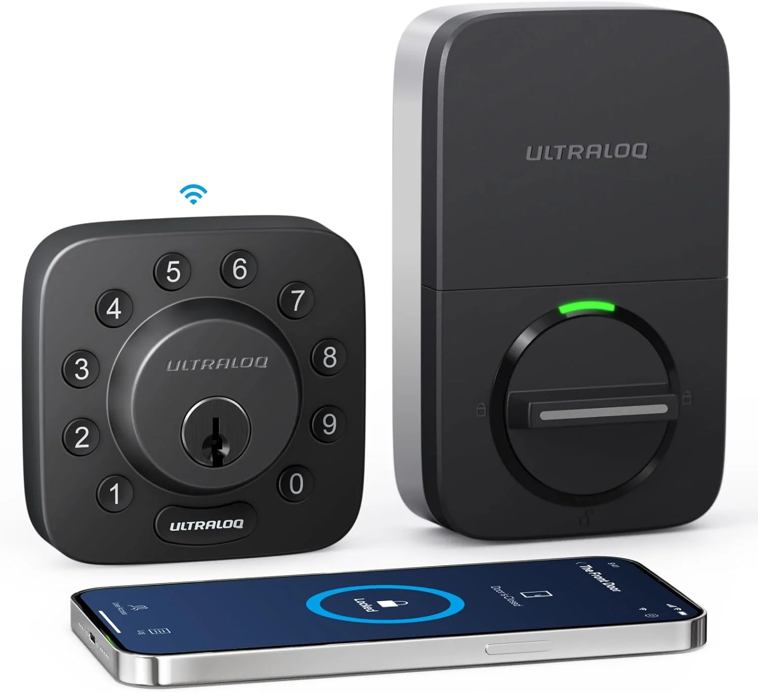 ULTRALOQ U-Bolt WiFi smart lock with keypad and app control