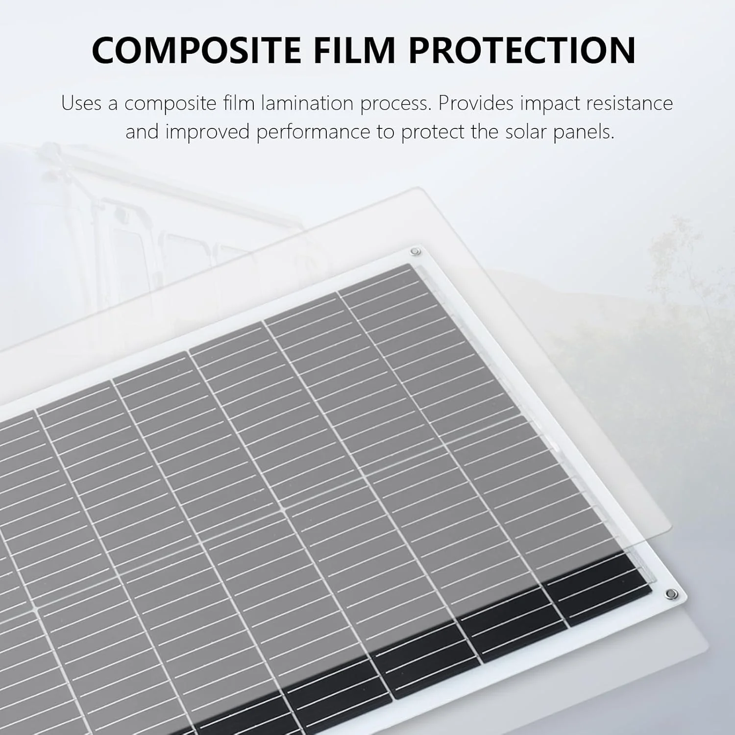 IP67 waterproof rating indicator on XINPUGUANG flexible solar panel