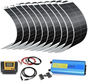 XINPUGUANG 200W Flexible Solar Kit