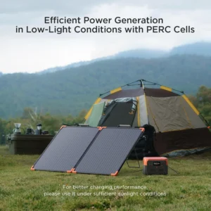 ZOUPW 100W Portable Solar Panel